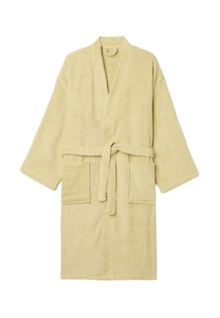 Åhléns Home Badrock STELLA Badrumstillbehör Gul S/M