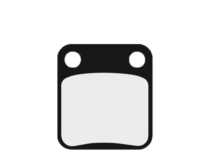 Nissin Semi-Metallic Bremseklosser foran - Kawasaki W 650 1999-2006