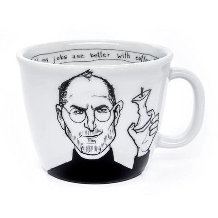 PolonaPolona Kopp The-apple-seller 350ml Steve-Jobs