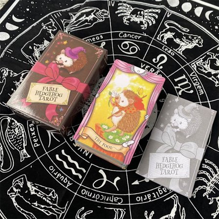 Igelkott tarotCartoon tarot Divination card