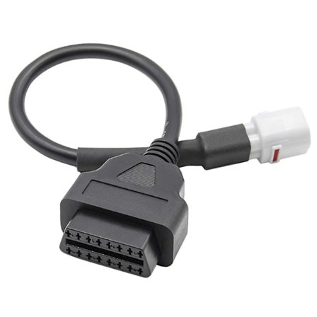 Adapter for Yamaha Motorsykkel 4-pins Pluggkabel - OBD2-kontakt Konverter for YZF R1 R6 MT07 MT09 MT10 Tracer XSR FZ09 FZ10 FJR1300