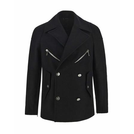Balmain - Sommarjackor - Svart - Herr - Storlek: Xl, Herr, Storlek: XL