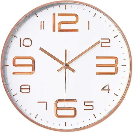 Moderne, Kvarts, Stille, Veggklokke / Stille Sveipende Sekundviser Uten Tikking (shikai)-yuhao