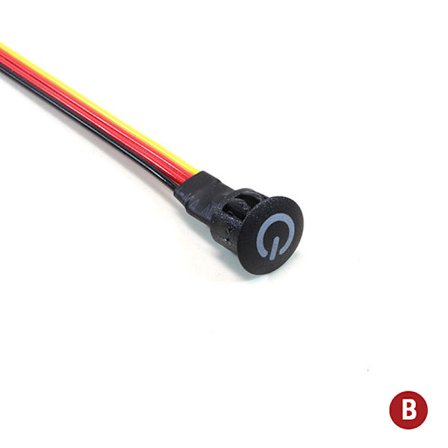 Smart Home Touch Sensor-knapp Dimbar kontroller 13 mm bryter