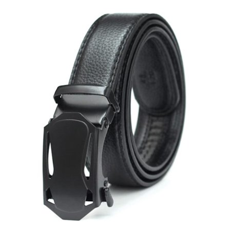 Mænds automatiske spænde bælte skydespænde Business Casual læder