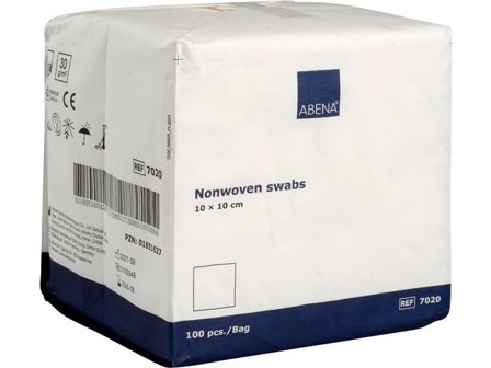 ABENA Kompress CURIMED NW 4l 10x10cm - Lyreco - Sjukvård och omsorg - Förband och fixering - Kompresser