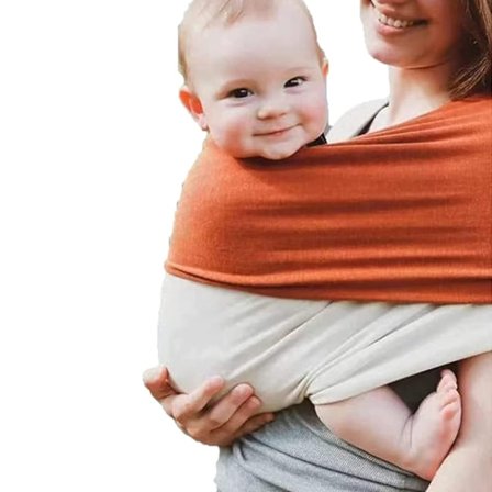 Mama"s Bonding Comforter, vauvan kantoliina, rengasliina, hengittävä ergonominen vauvan kantoreppu vauvoille 2–36 kuukautta