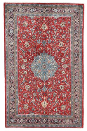 Tapis D'orient Sarough 135X214 (Laine, )