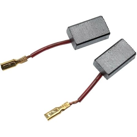 2x Hiiliharjat sähkömoottorille 6 x 10 x 17mm, yhteensopiva Hilti DEG 125-D, DEG 125-P, DEG 150-P, DEG 500-D sähkötyökalun kanssa (FMY)