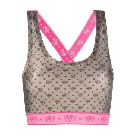 Chiara Ferragni Collection Top , Groen , Dames , Maat: S