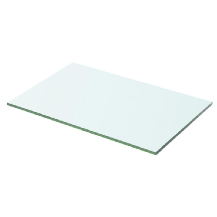 Vidaxl Hyllplan 2 St Glas Genomskinlig 50x25 Cm Transparent