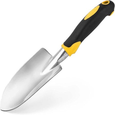 Aluminum Garden Spade for Planting, Transplanting, Weeding and Moving