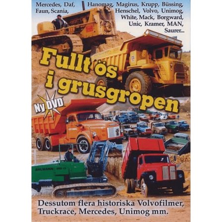 Fullt ös i grusgropen (DVD)