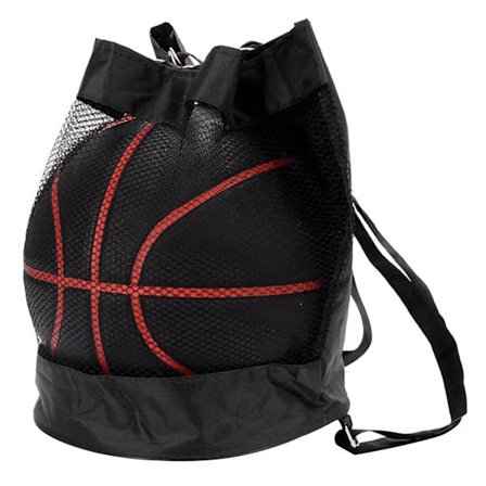 Utomhussport Basket Ryggsäck Oxford Cloth Shoulder Messenger Bag Basket Net Bag Volleyboll Fotbollsväska