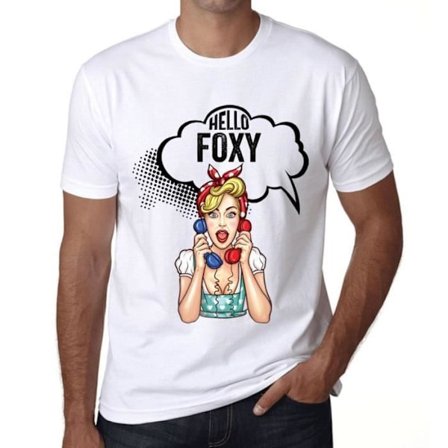 Herr Hello Foxy T-shirt Vintage T-shirt