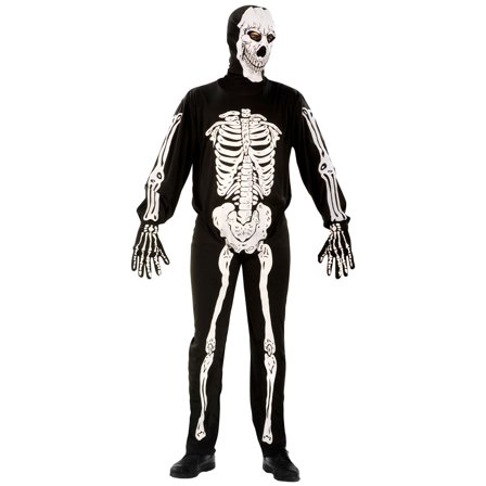 Skelet Jumpsuit Kostume