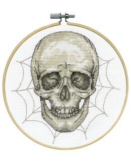 Broderipakke Bilde Dødningshode - Design Works Crafts