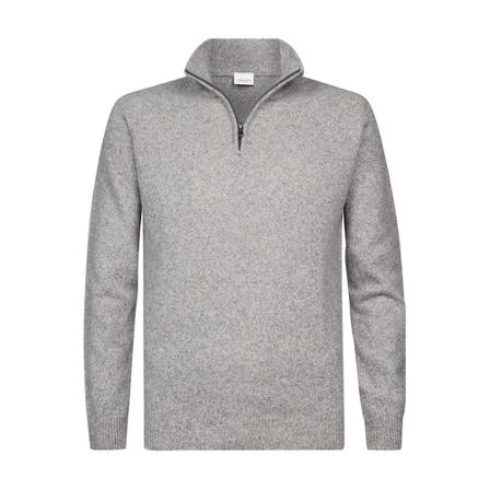 Profuomo, Sweater Grijs, Heren, Maat:XL