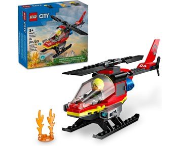 LEGO City Fire Brandräddningshelikopter 60411