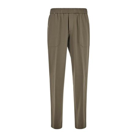 Hugo Boss Straight Broek , Groen , Heren , Maat: L