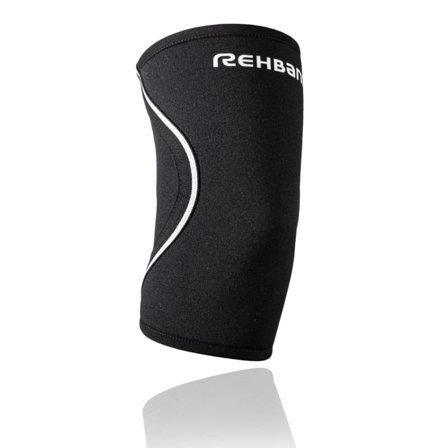 Rehband QD Elbow Sleeve 3mm protection Black S