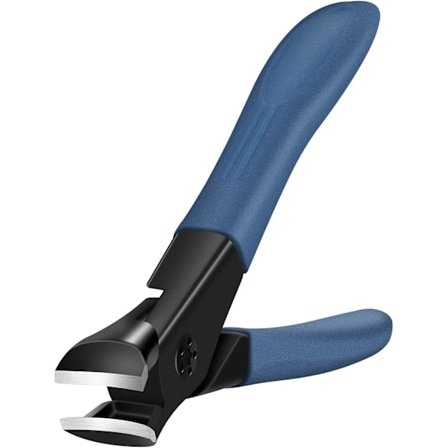 Negleklipper for tykke negler Tangklipper for tykke negler Bred kjeve Negleklipper for menn og kvinner, Blå