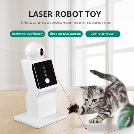 Pet Robot Laser Rolig katt smart leksak