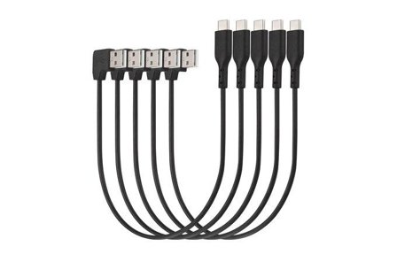 Kensington Charge & Sync USB-C Cable (5-pack) - USB type C-kabel - USB til USB-C - 32.7 cm