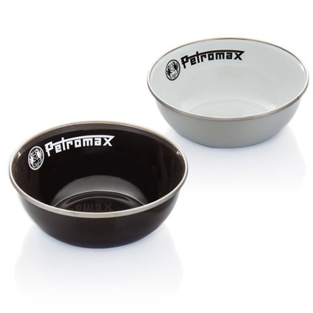 Petromax Skål 600 ml, sort, 2 stk. | KitchenOne