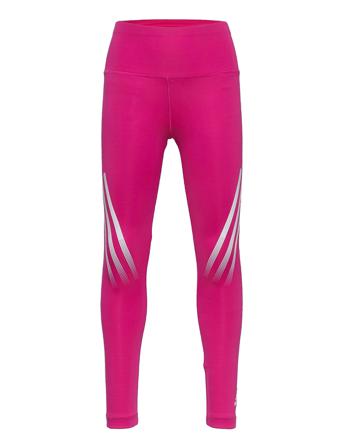 Believe This Aeroready 3-Stripes High Waist Tights W Pink Adidas Performance