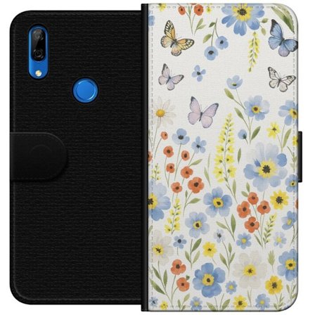 Kompatibelt Plånboksfodral till Huawei Huawei P Smart Z Sommarblommor