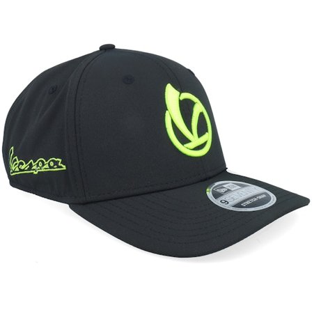 New Era - Vespa Recycled 9SEVENTY Black/Neon Green Adjustable Adjustable Black Cap - Motor @ Hatstore