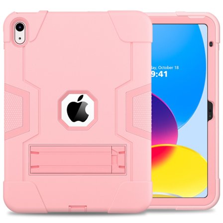 Fodral för iPad Air 2/Pro 9.7 2016 Roséguld Trippel-Säkert Silikonhållare för Barn