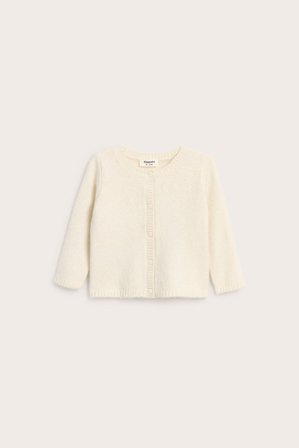 Kappahl | Stickad kofta | Ljusbeige