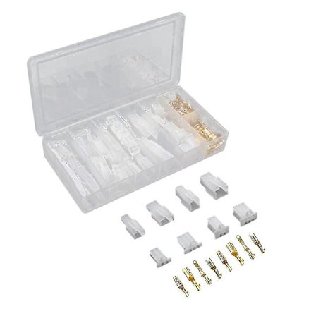 200 stk. 2,8 mm Automotive 2/3/4/6 Pin Elektriske Han- og Hunkabel Terminal Stik Kit Til Bil