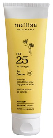 Mellisa Solcreme SPF 25 150 ml, Skincare, Solpleje, Solcreme