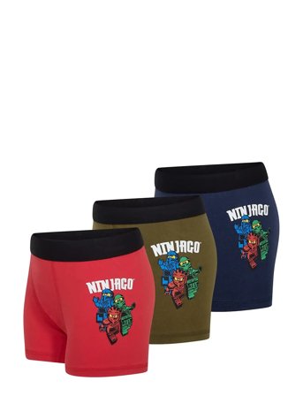 LEGO kidswear Lwagan 601 - 3-Pack Boxers - Navy - 98-104