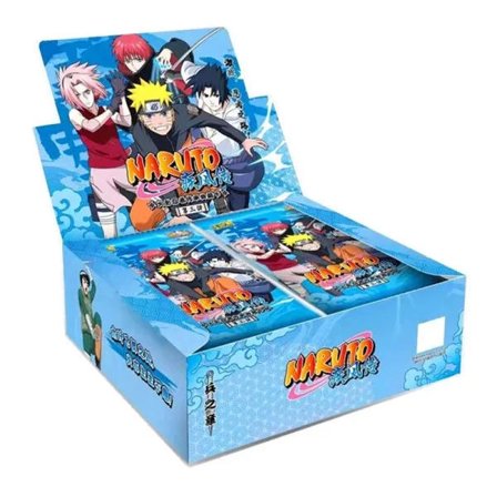 Naruto Kortboks Anime Figur Kort Booster Pack Sasuke Samlekort Flash-kort Leke