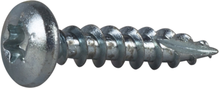 ESSVE 127165 Träskruv 5 mm Ø, TX25, helgängad, FZB 25 mm, 200-pack, Infästning