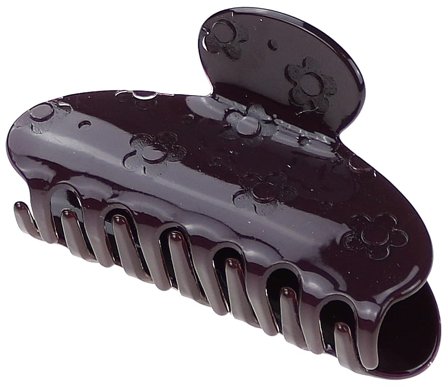 Senze Faldklemme Akryl Aubergine, Hår, Hårpynt, Hårklemmer