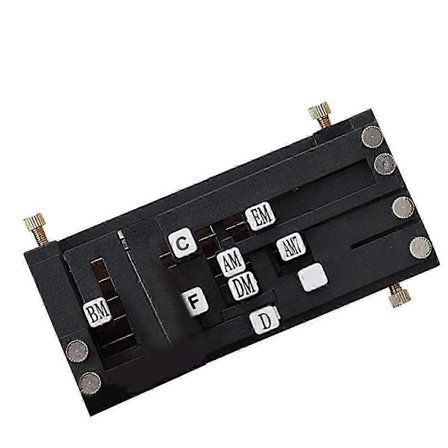 Gitar Folk Klassisk Akkordassistent Ett-tangents akkordenhet Knappetrykk Automatisk assistent for barn Nybegynnere Svart