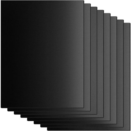 BBQ-grillimatto, 8 kpl:n sarja tarttumattomia Teflon-grillimattoja kaasugrilliin, uuninkestävä leivinpaperi, hiiligrillin, sähkögrillin, uunin