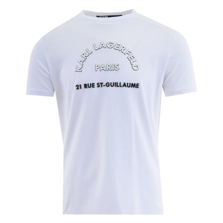 Karl Lagerfeld T-Shirts Hvid, Herre