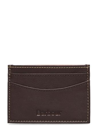 Barbour Elv Lth Crdhld Accessories Wallets Cardholder Brun Barbour