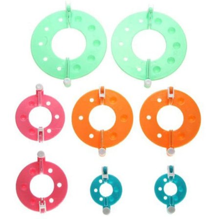 Pompom Maker Kit 4 størrelser Pom Pom Making Tool Set, nem måde at lave