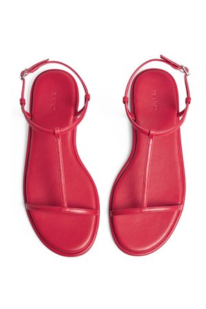 NA-KD Riemchensandaletten - Flache Schuhe - Rot - EU 40