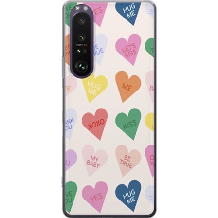 Yhteensopiva Puhelinkuori Sony Sony Xperia 1 III Karkkisydämet