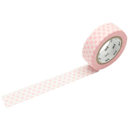 MT Washi-band adhésive Dot Strawberry Milk