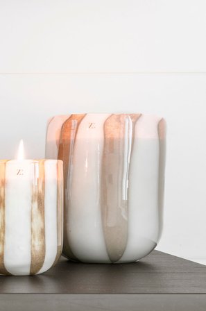Zelected by Houze - Duftlys Saint Helena Grand - Beige - Duftlys & duftpinde - Fra Homeroom