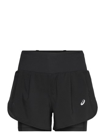 Asics Road 2-N-1 3.5In Short - Black - XS